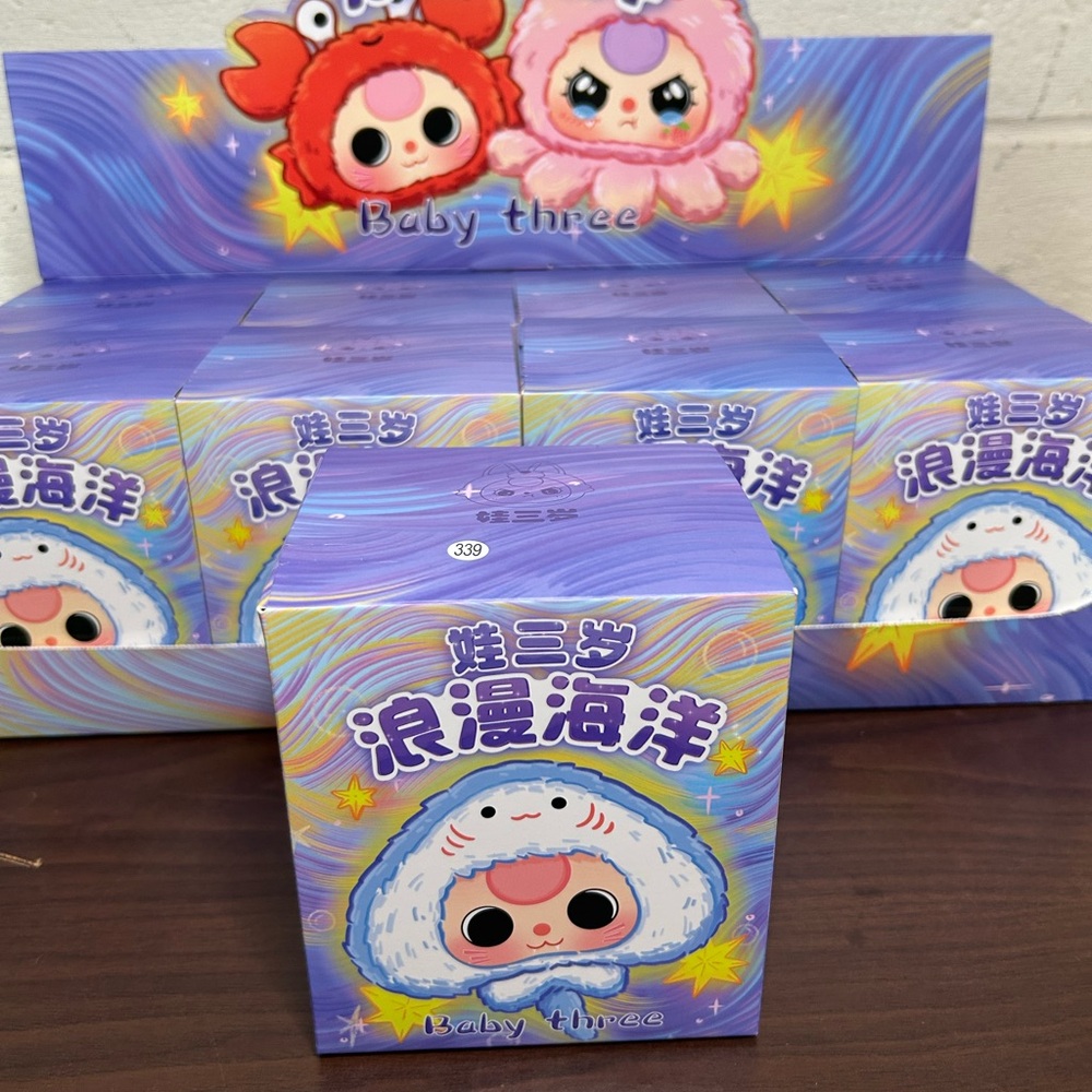 Cureplaneta Baby Three Romantic Ocean Plush Blind Box